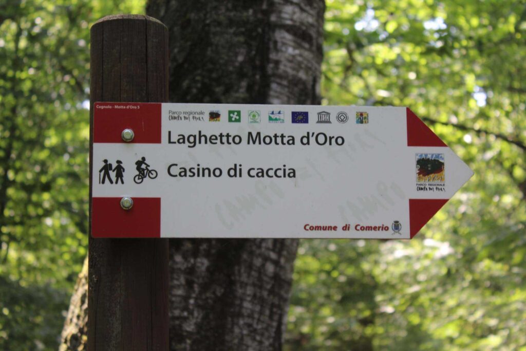 Laghetto della Motta d’Oro da Orino